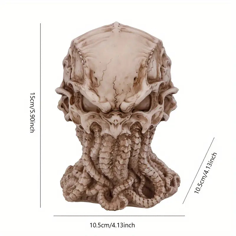 Embrace the allure of the unknown with the Cthulhu Mythological Resin Statue. This enchanting piece invites you to explore the depths of your imagination, celebrating the beauty of the esoteric. Its intricate design captures the essence of a timeless myth, making it a captivating addition to any collection. Let this statue inspire your journey of self-discovery and adorn your space with an air of mystique and elegance.