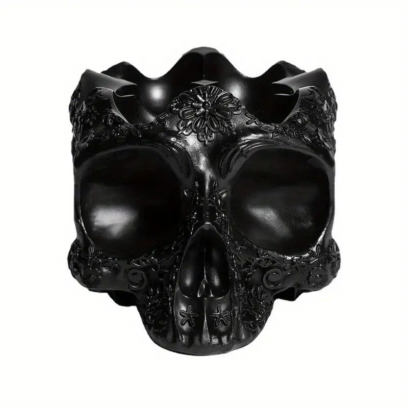 Gothic Skull Hoofd Eierdopje - Spookachtige Elegantie