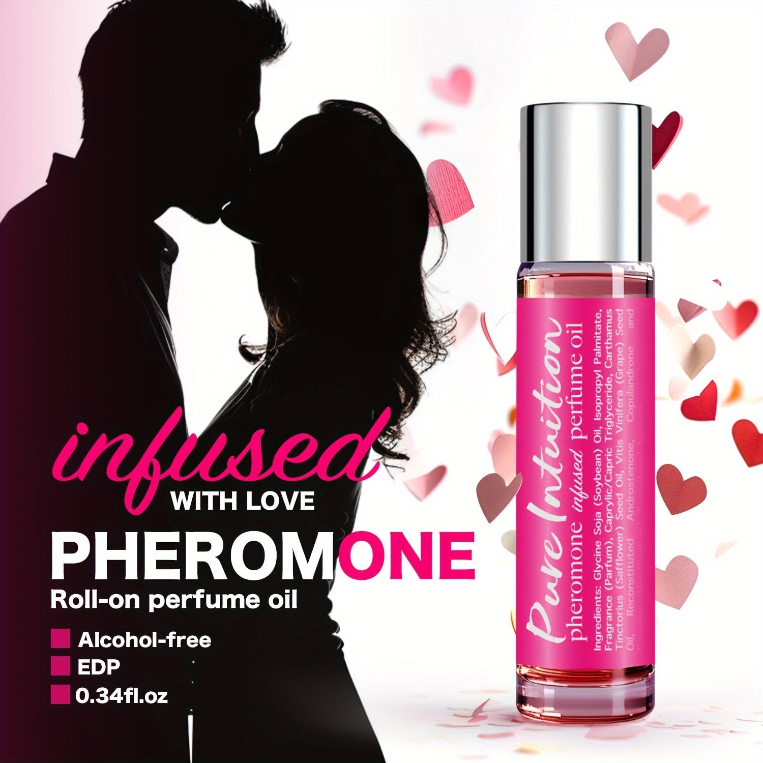 Unveil your allure with NNETM Pheromone Perfume Oil, a captivating blend that enhances your natural magnetism. This alcohol-free fragrance embraces your unique chemistry, creating an irresistible aura that lingers softly on your skin. Compact and travel-ready, it's your perfect companion for every enchanting moment. Embrace the power of attraction and deepen connections with this exquisite scent, designed for those who celebrate their sensuality and self-discovery.