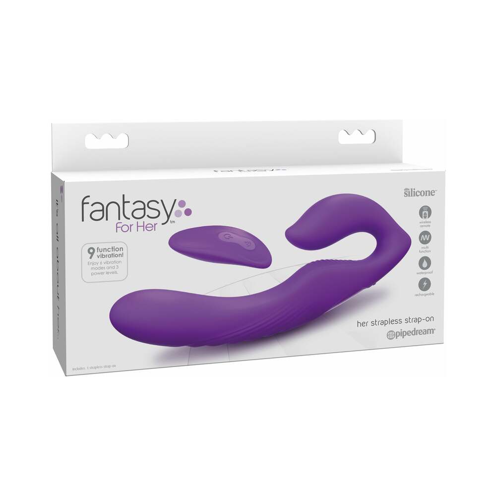 Pipedream Fantasy For Her Son Strap-On sans Bretelles Suprême Violet