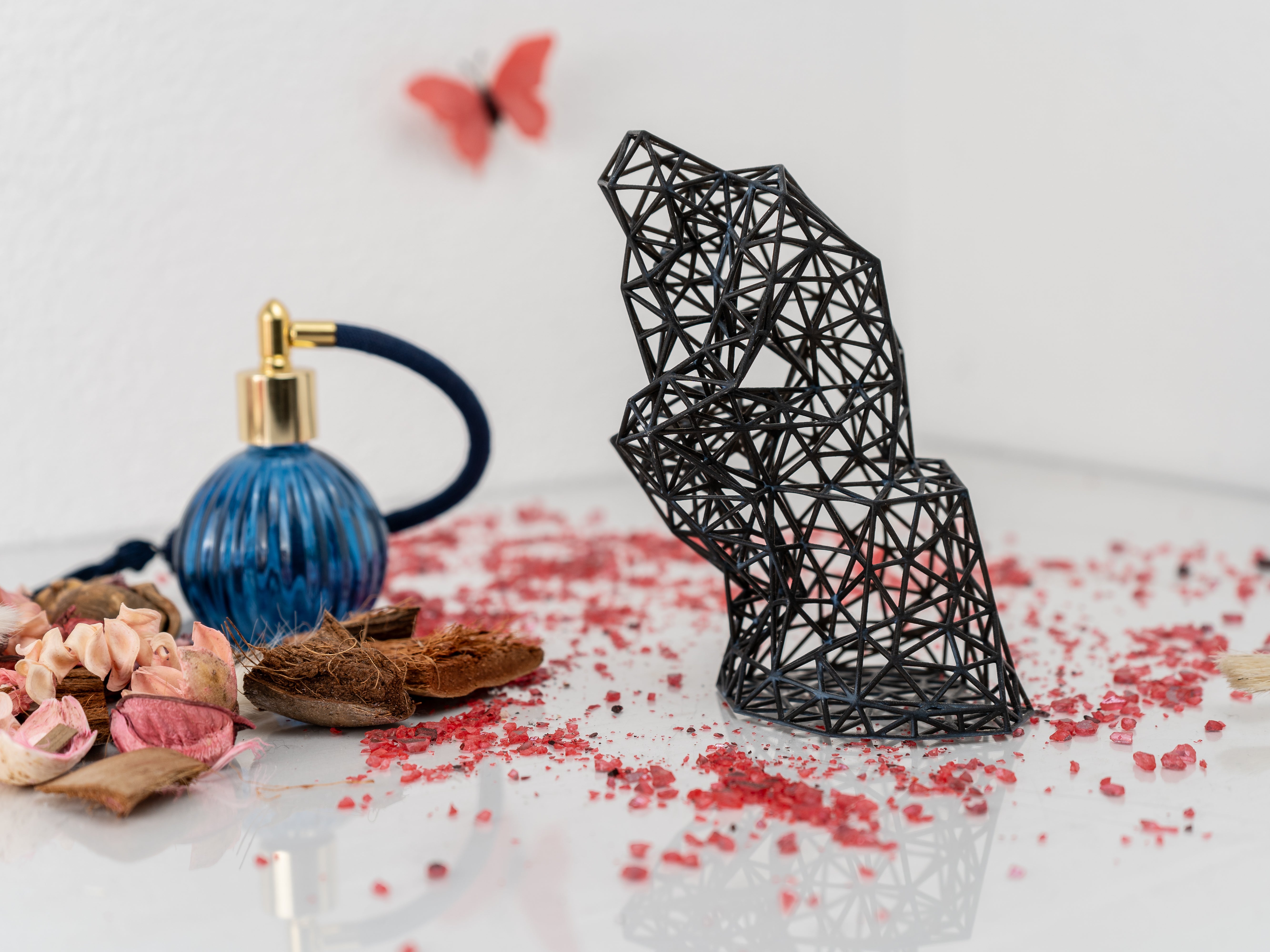 The Thinker Modern Oneline 3D Sculpture