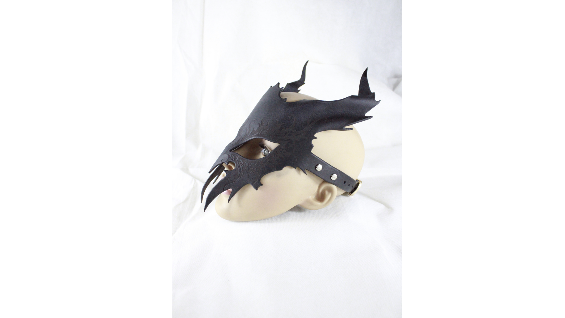 Raven Horn Bdsm Mask Leather Design For Power Identity And Nocturnal Change