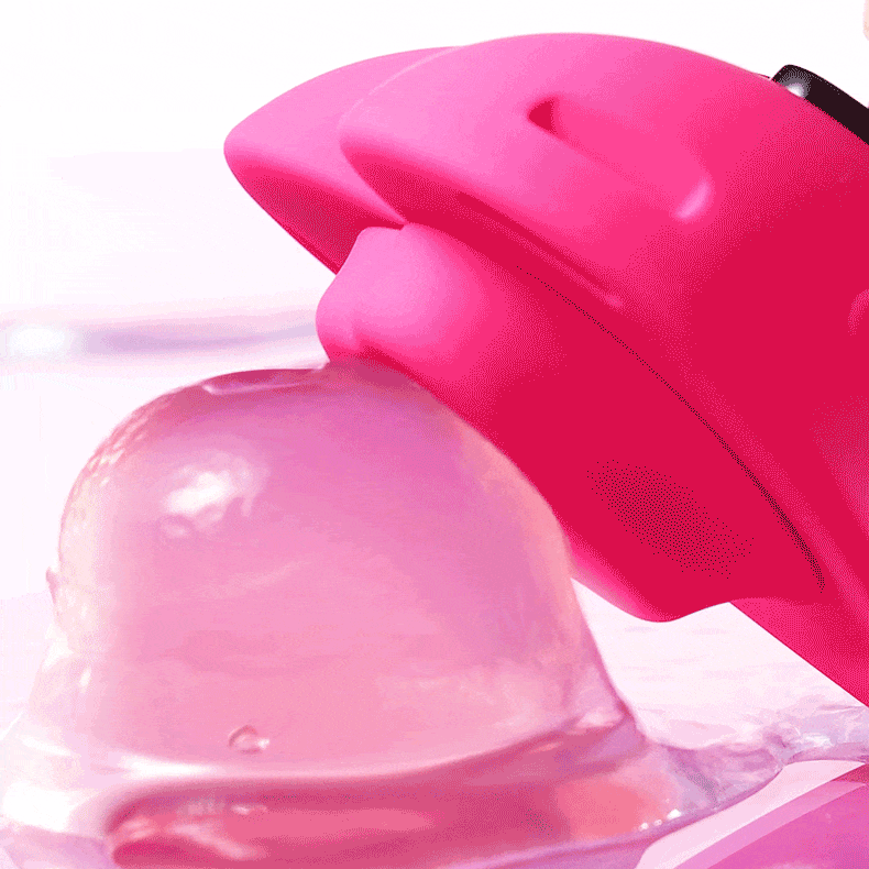 LOCKINK Pink Heart Strap-On Wearble Egg Vibrator Remote Controlled
