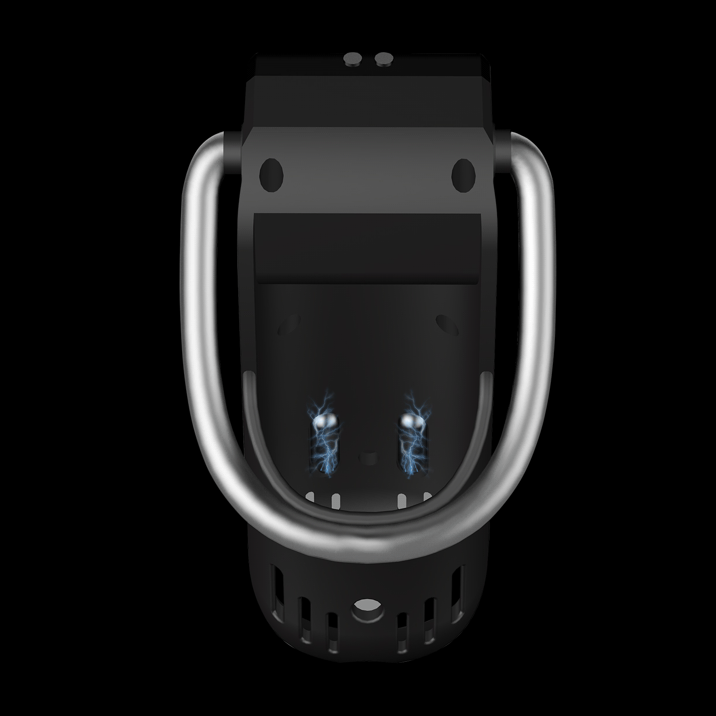 LOCKINK QIUI Cellmate 3 Male Chastity Cage Electric Shock App Controlled