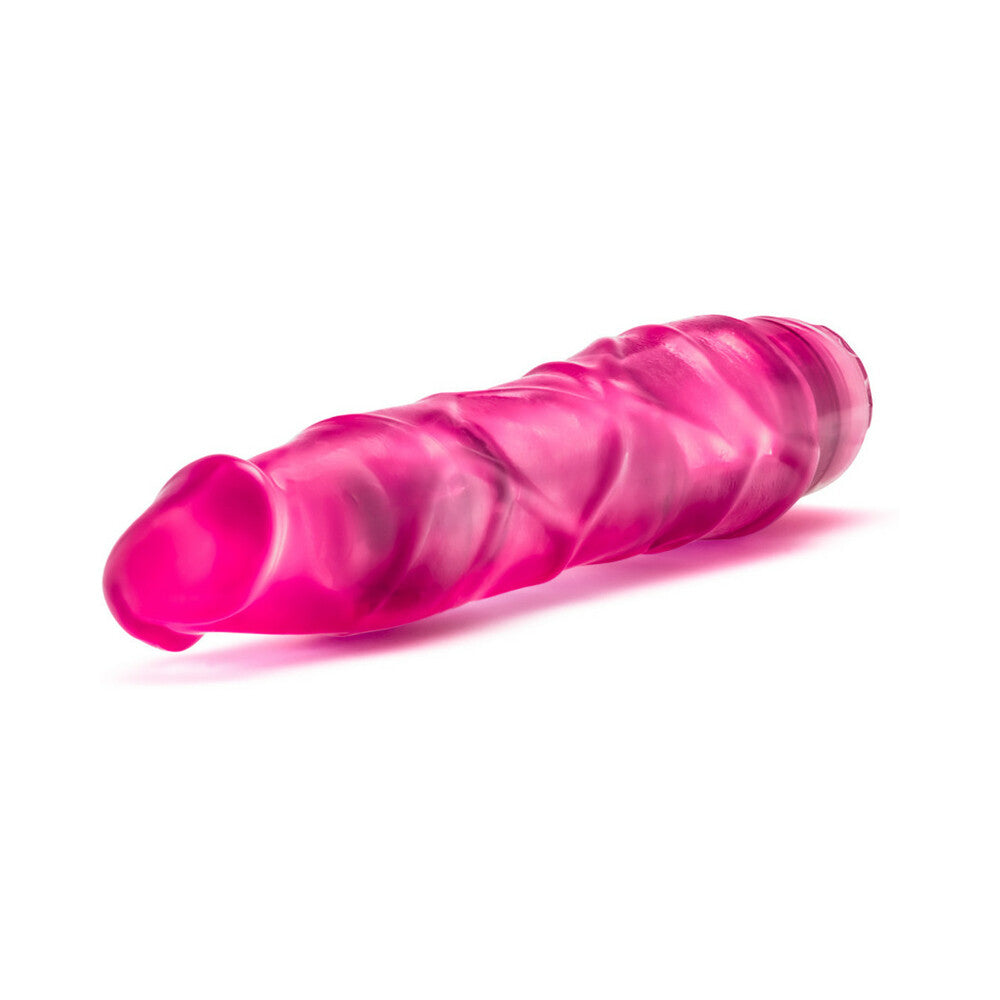 B Yours Vibe 1 Gode vibrant réaliste 9 po rose