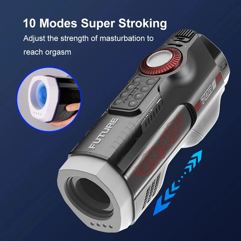Leten 708 Future Pro Thrusting Male Masturbator - Totem Version