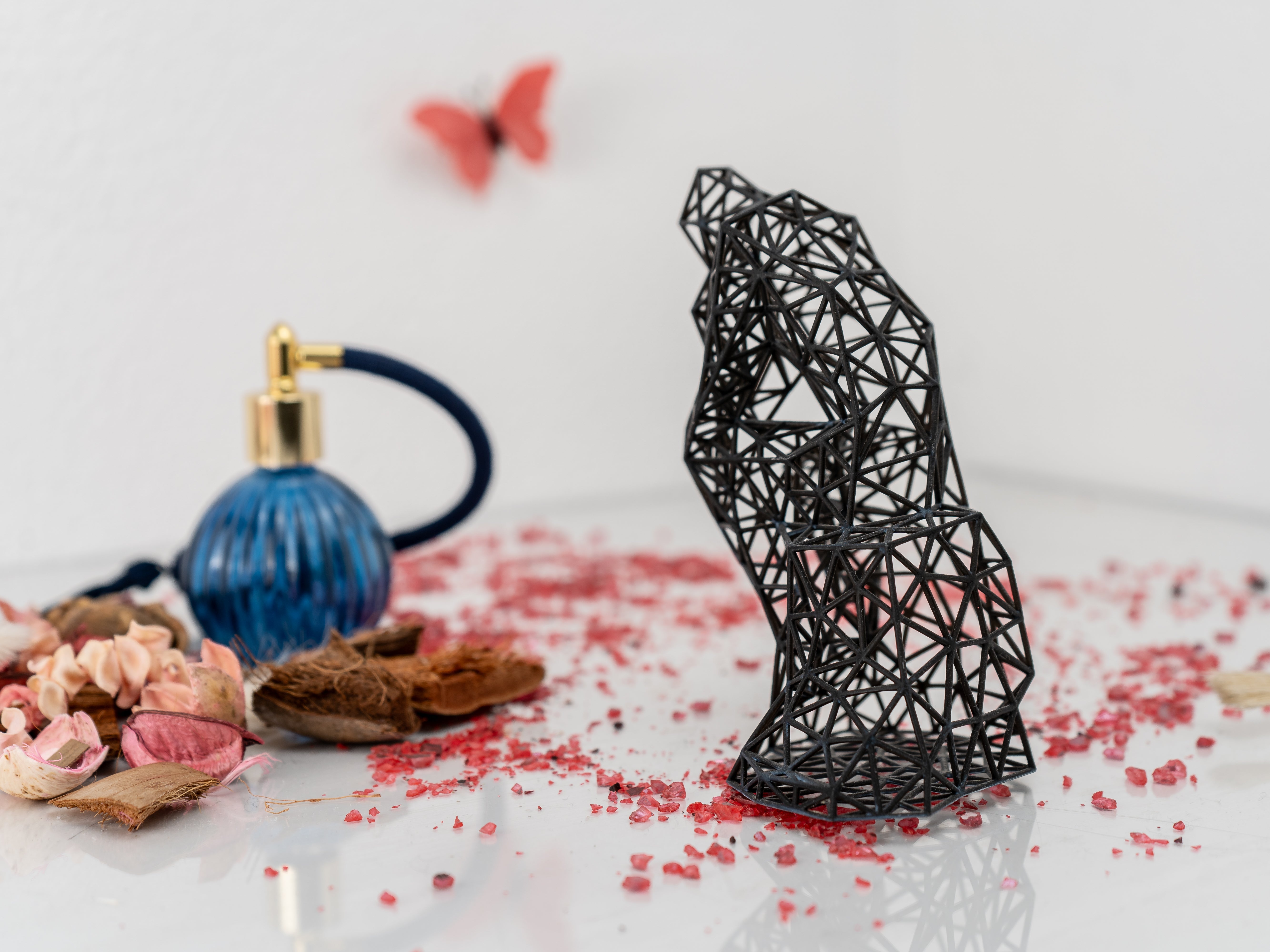 The Thinker Modern Oneline 3D Sculpture