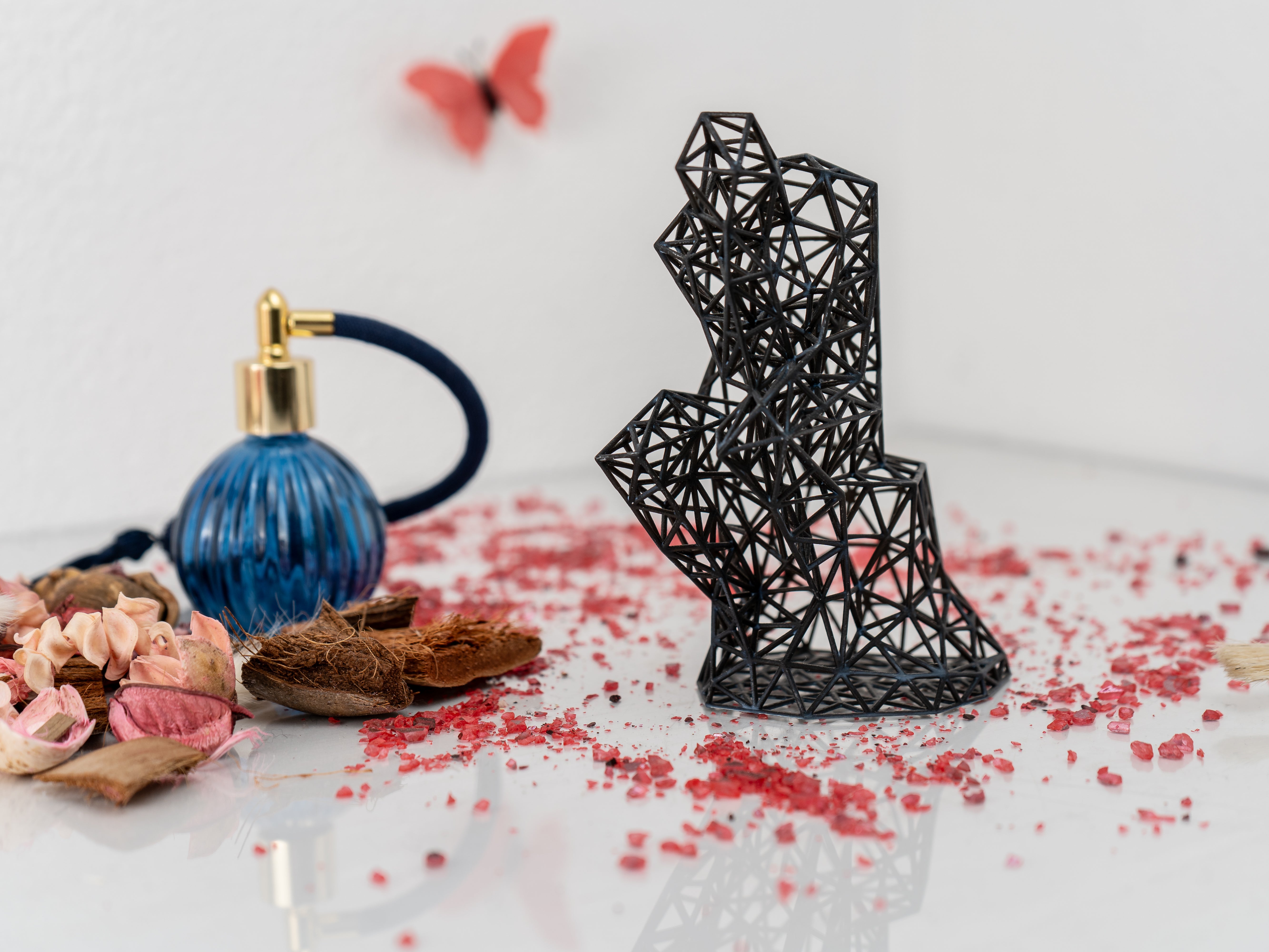 The Thinker Modern Oneline 3D Sculpture