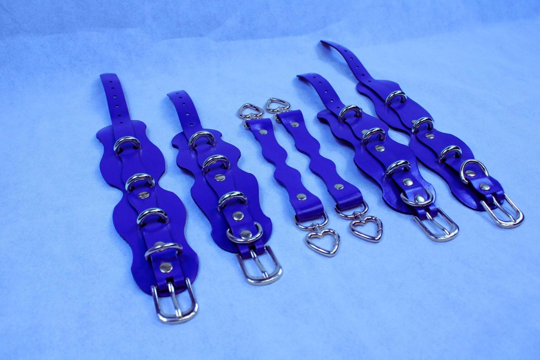 Bondage Gear Handmade Leather Restraint Kit  Full Body Bondage Set