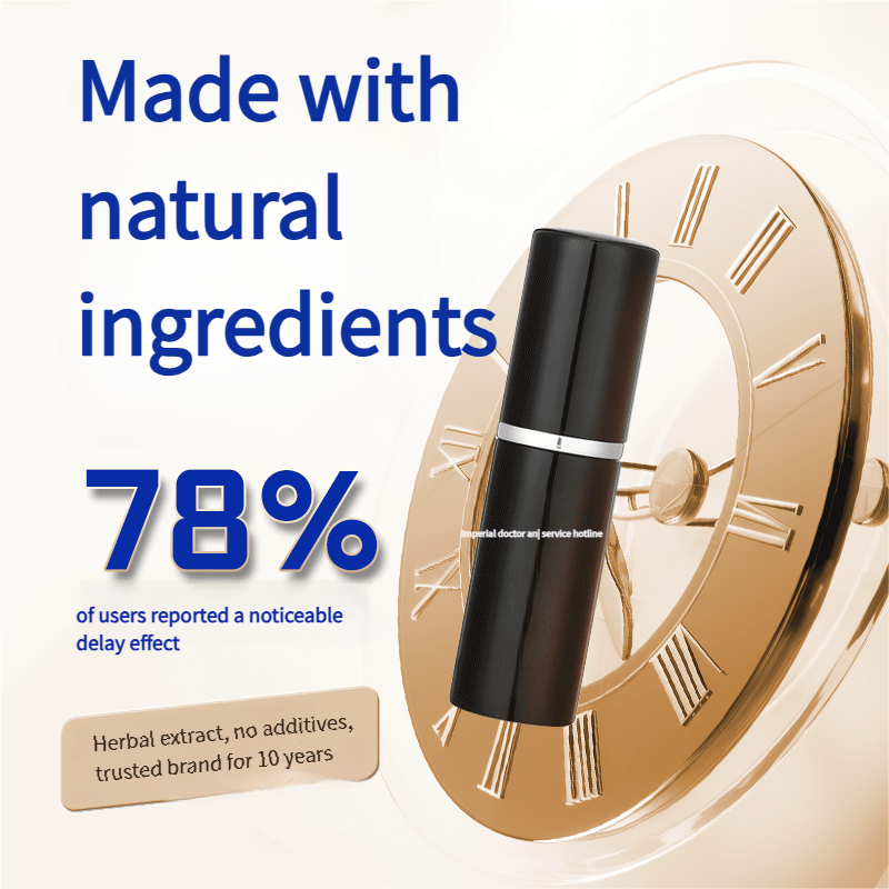Unlock a world of intimacy with ZQ Male Delay Spray 3ml. This exquisite blend of authentic Chinese herbal ingredients invites you to explore deeper connections and enhance your endurance. Embrace the art of pleasure, allowing both partners to savor every moment together. With its gentle formula, this spray prioritizes your comfort while promoting longer-lasting experiences. Elevate your intimate journey and discover the beauty of shared satisfaction.